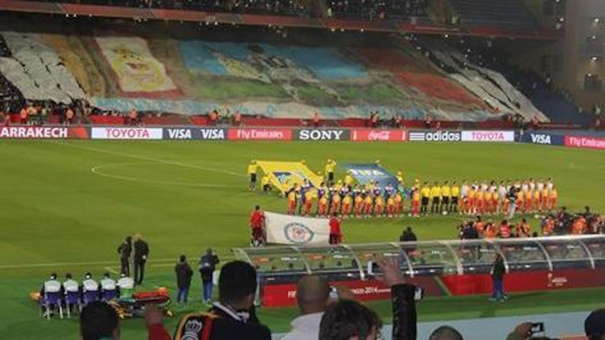 Les membres de la Pena Madridista ont déployé hier lors de la rencontre face à Cruz Azul (4-0) un tifo à la gloire de Cristiano Ronaldo. 
