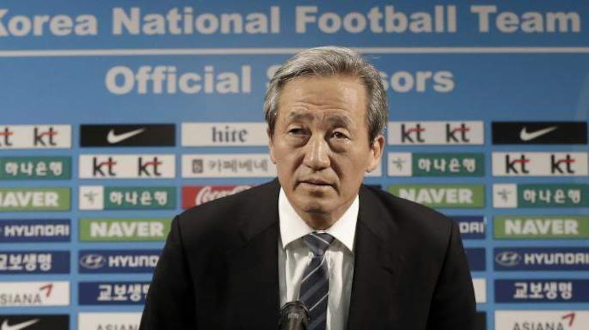 Chung Mong-joon, ancien vice-président de la FIFA et personnnalité incontournable du football asiatique.
