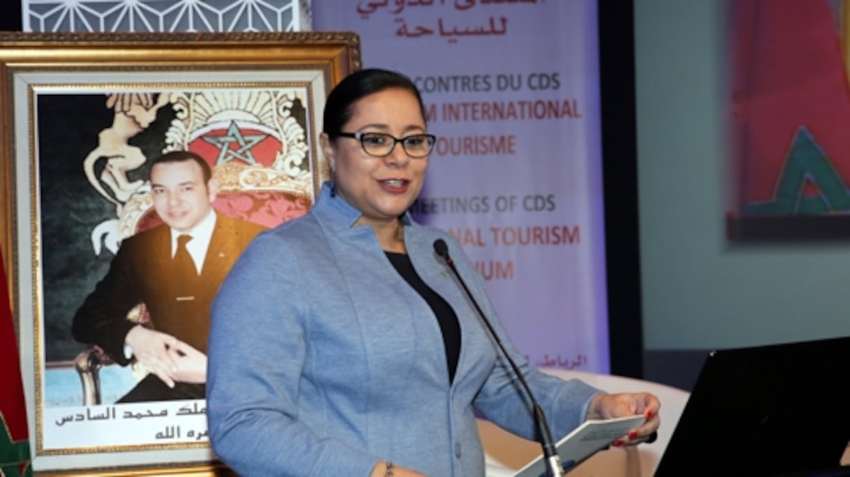 Miriem Bensaleh Chaqroun, présidente de la Confédération générale des entreprises du Maroc (CGEM).
