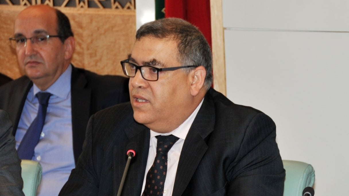 Abdelouafi Laftit, ministre de l'Intérieur.
