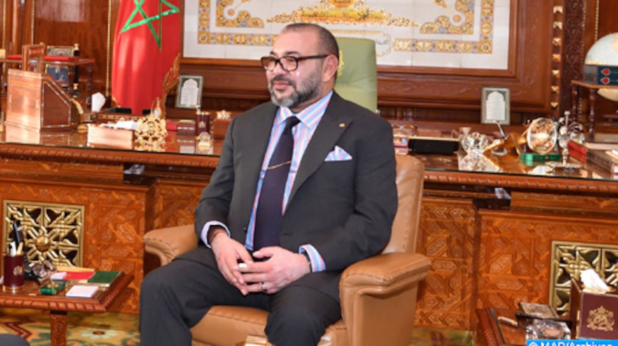 Le roi Mohammed VI.
