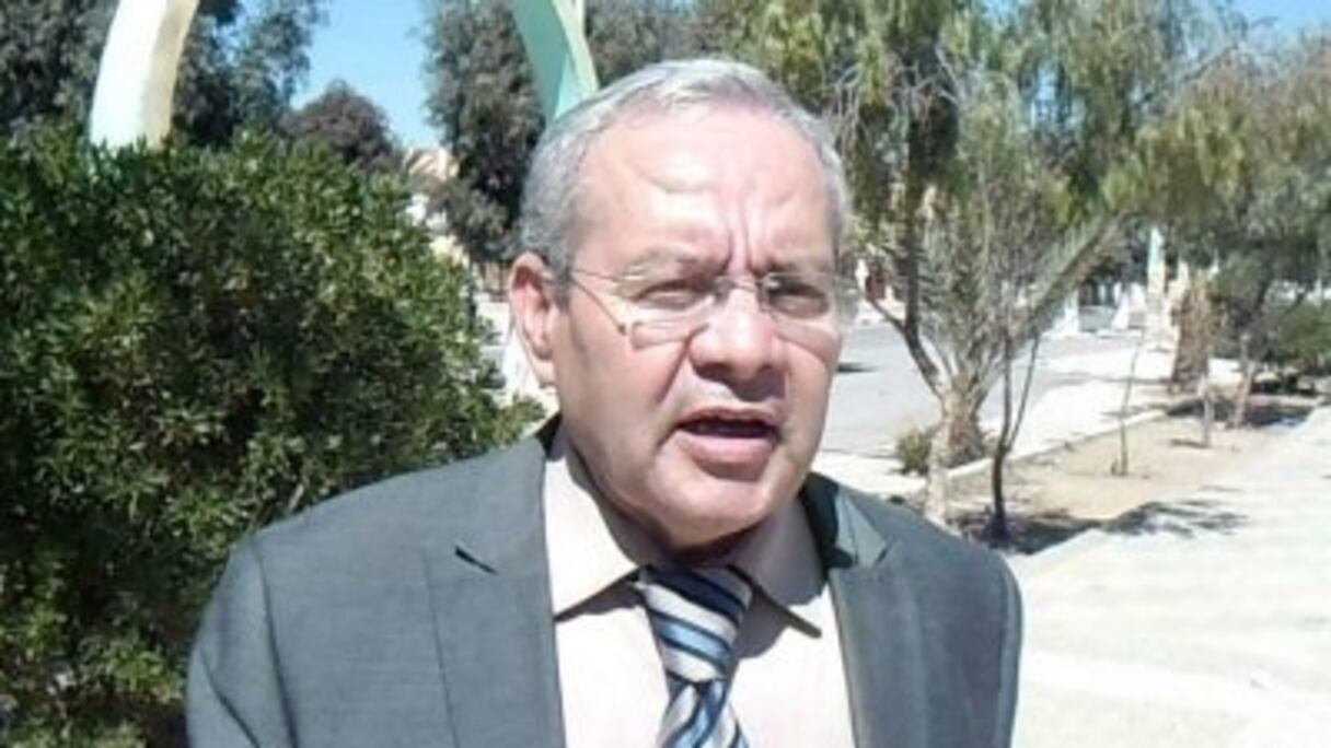 Salah Dabouz, président de la l'Alliance algérienne de défense des droits de l'Homme.
