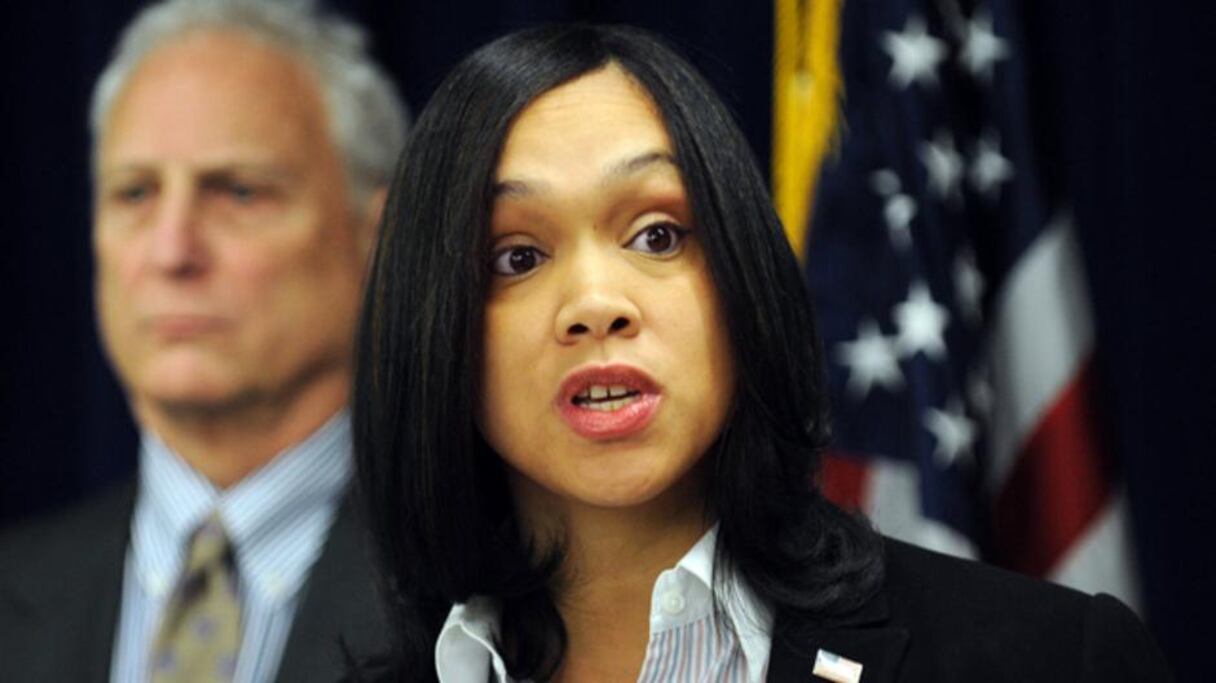 La procureur de Baltimore, Marilyn Mosby.
