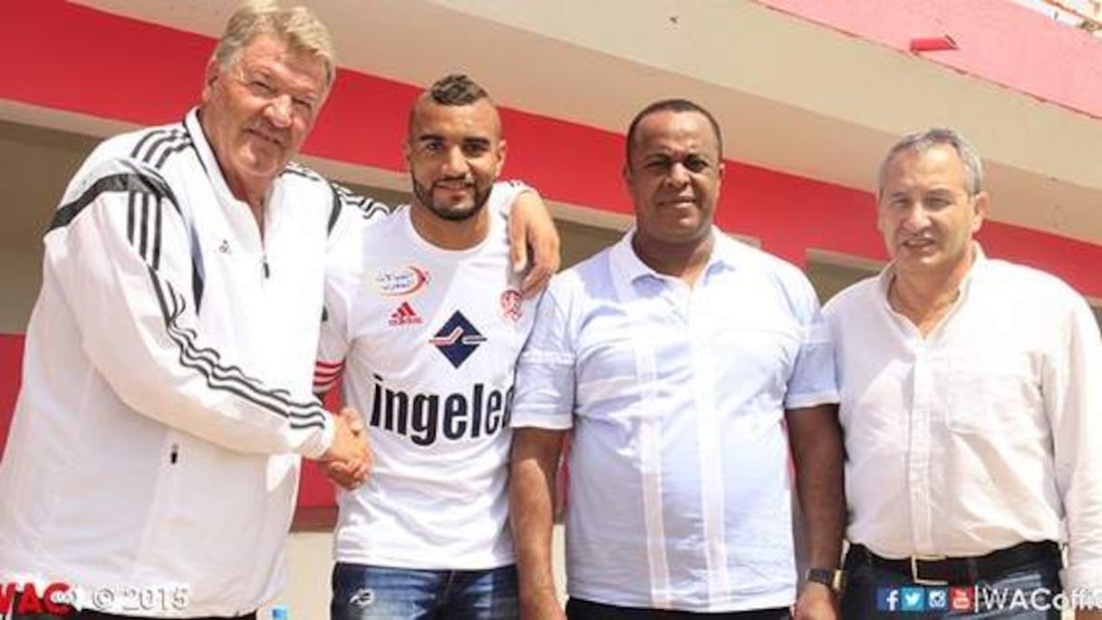 Ismaïl El Hadad s'est engagé officiellement avec le Wydad Casablanca. 
