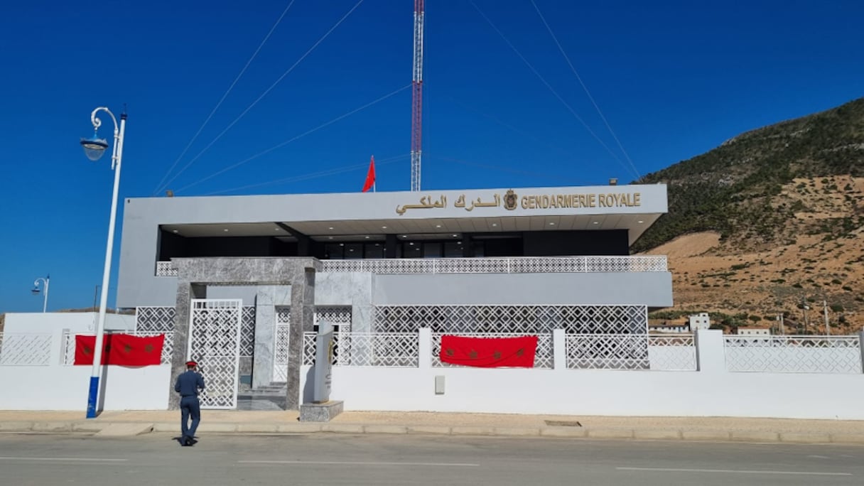 Nouvelle caserne de gendarmerie royale à Jebha.
