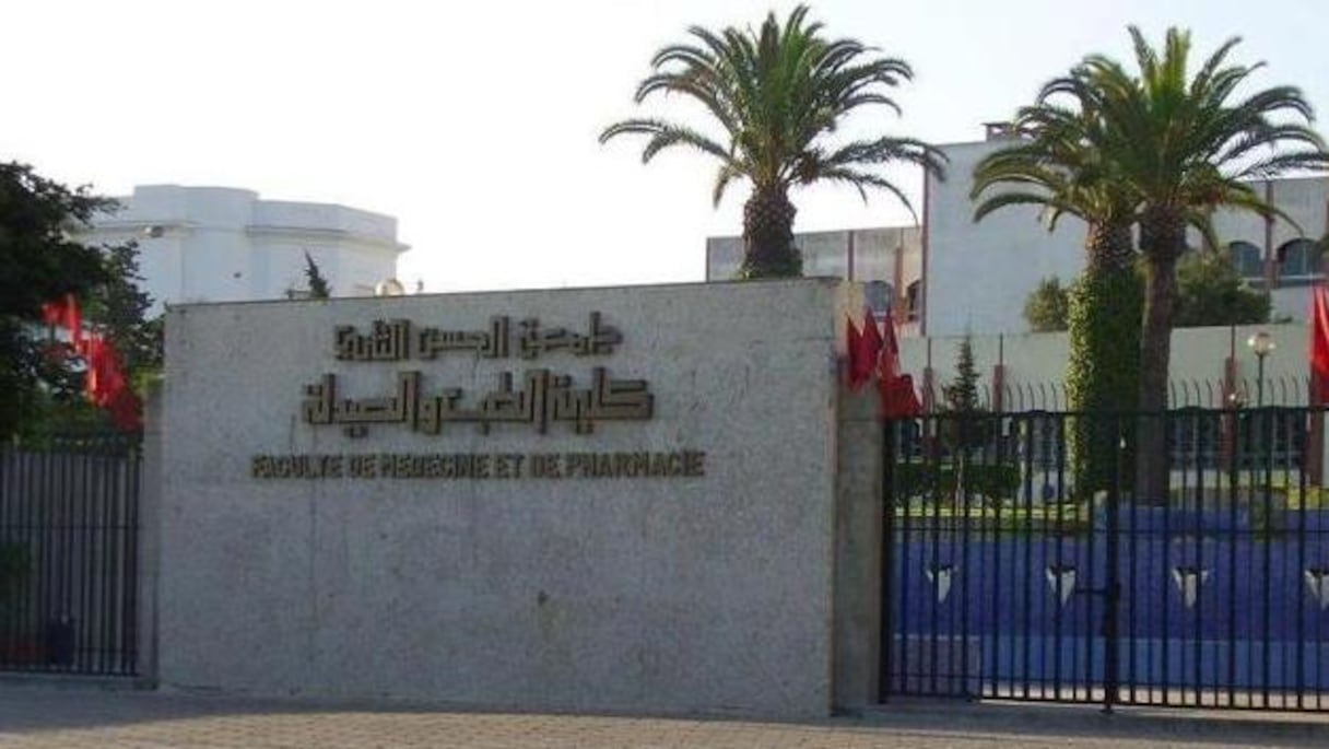 La faculté de pharmacie de Casablanca.
