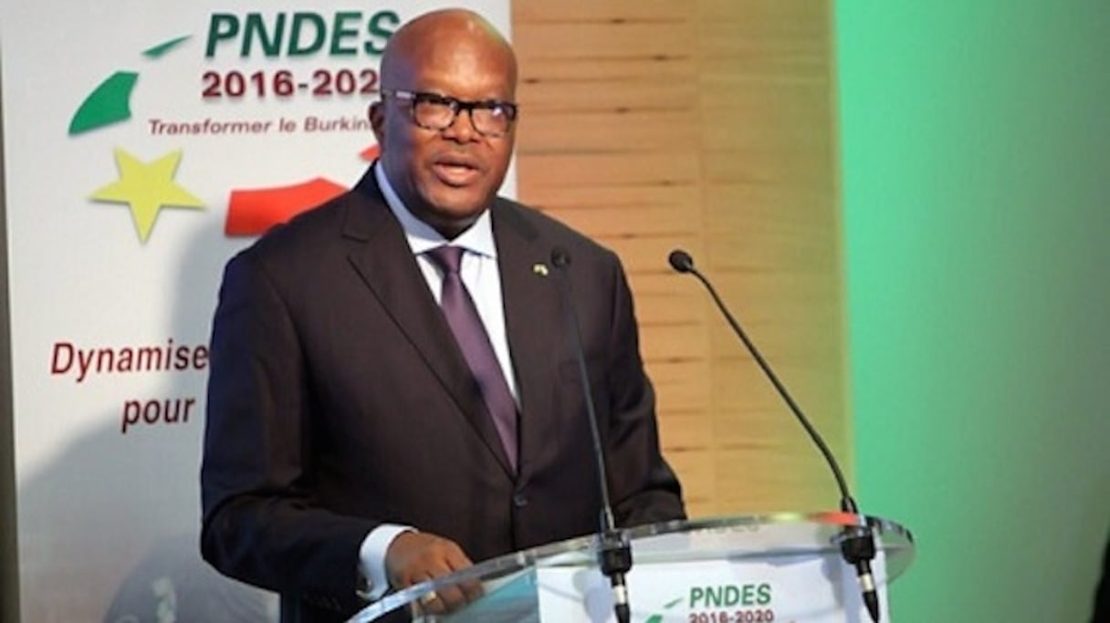 Le président du Burkina Faso, Roch Marc Christian Kaboré. 
