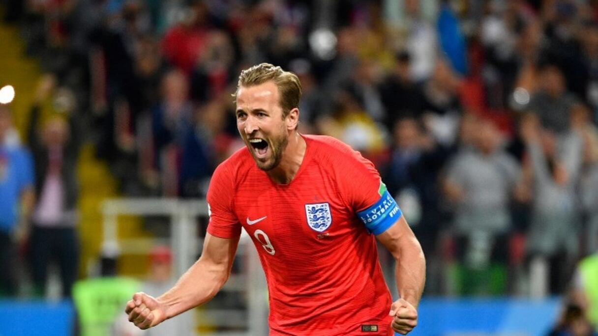L'Anglais Harry Kane, meilleur buteur du Mondial 2018 avec 6 buts
