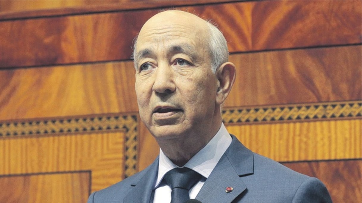 Driss Jettou, président de la Cour des comptes. 
