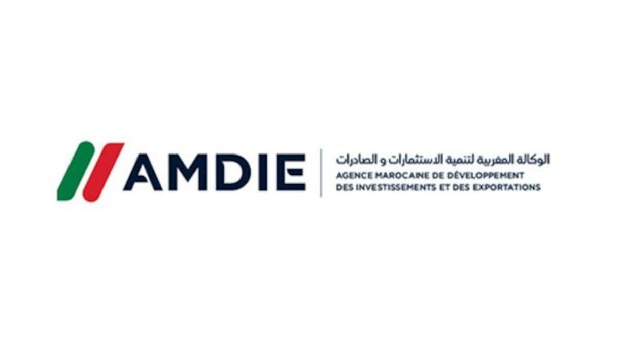 Logo de l'Agence marocaine de développement des investissements et des exportations (AMDIE).
