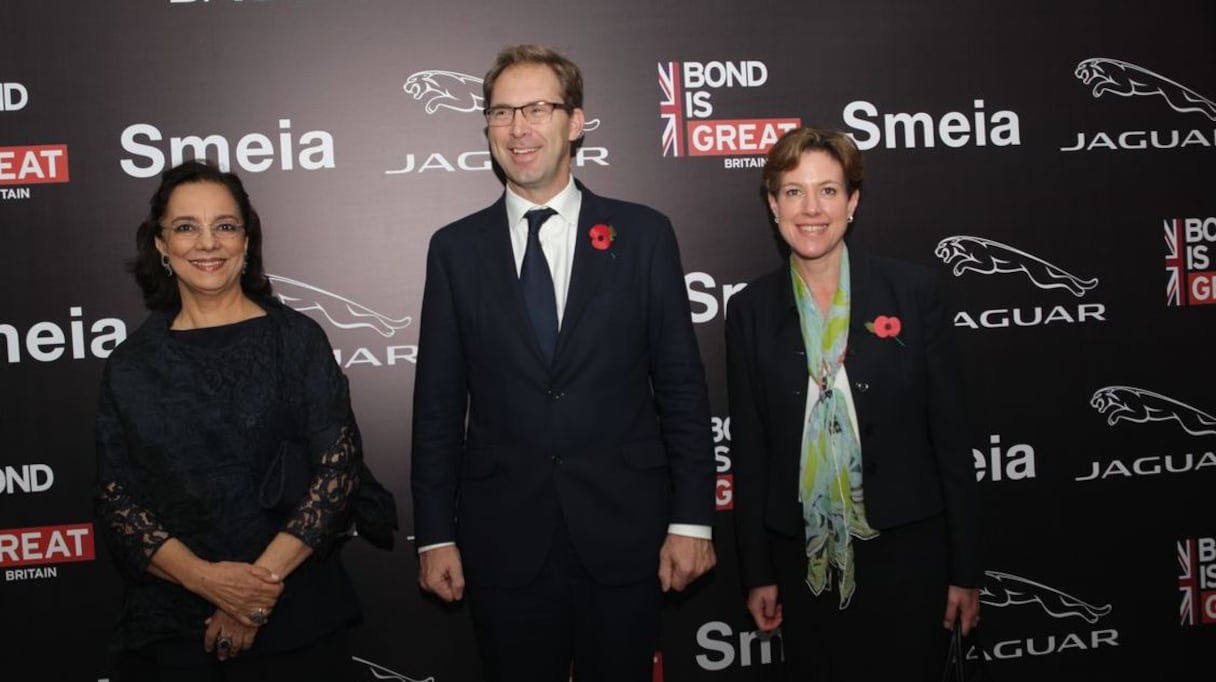 Saida karim Lamrani, Tobias Ellwood et Karen Elizabeth Betts
