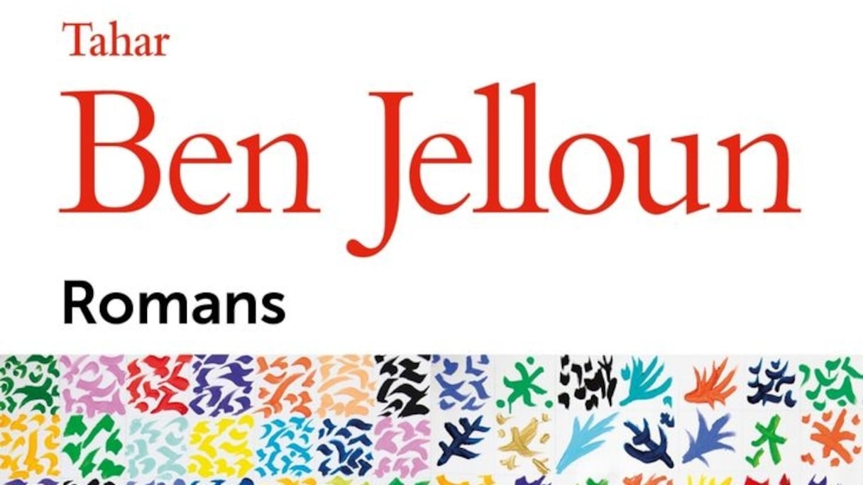 En couverture, une toile signée Tahar Ben Jelloun
