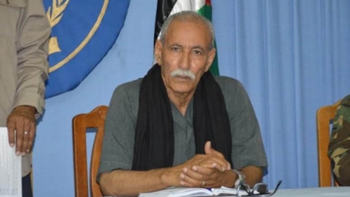 Brahim Ghali, chef du Polisario.
