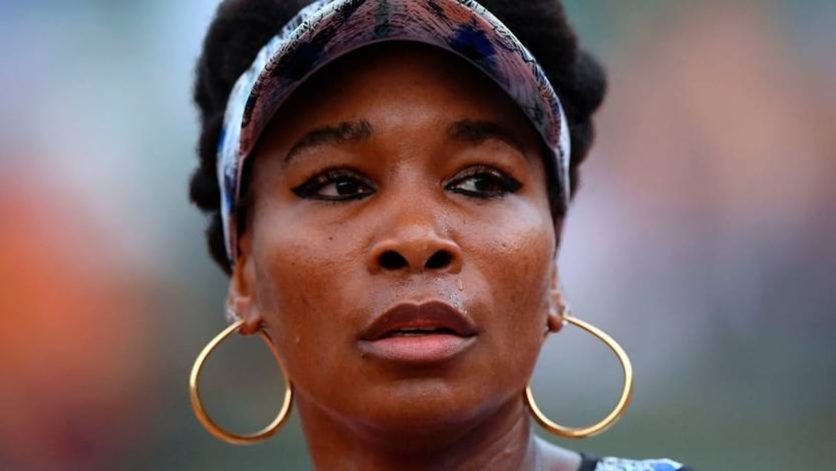 La championne de tennis américaine Venus Williams. 
