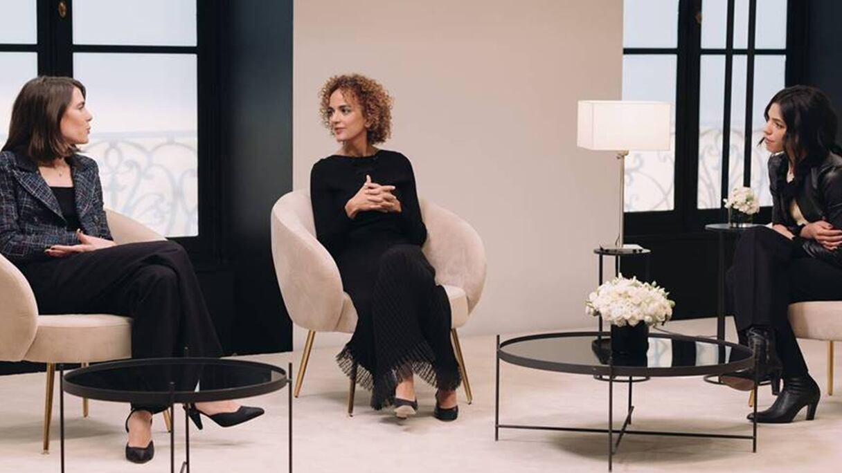 Leïla Slimani, invitée des rendez-vous littéraires de la rue Cambon.
