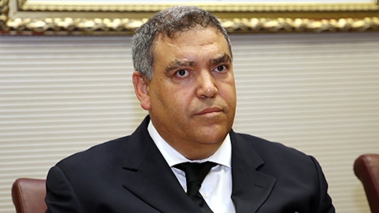 Abdelouafi Laftit, ministre de l'Intérieur.
