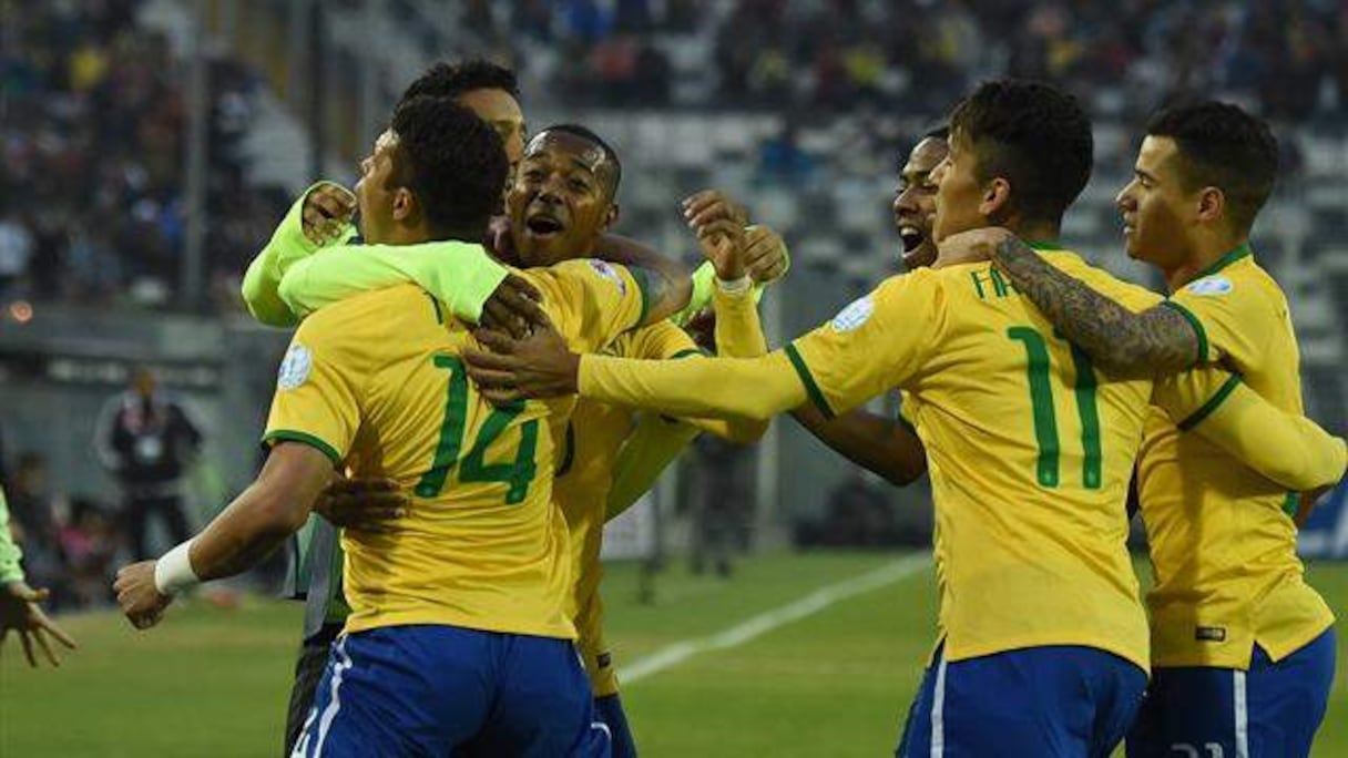 Le Brésil de Thiago Silva est en quarts de finale de la Copa America. 
