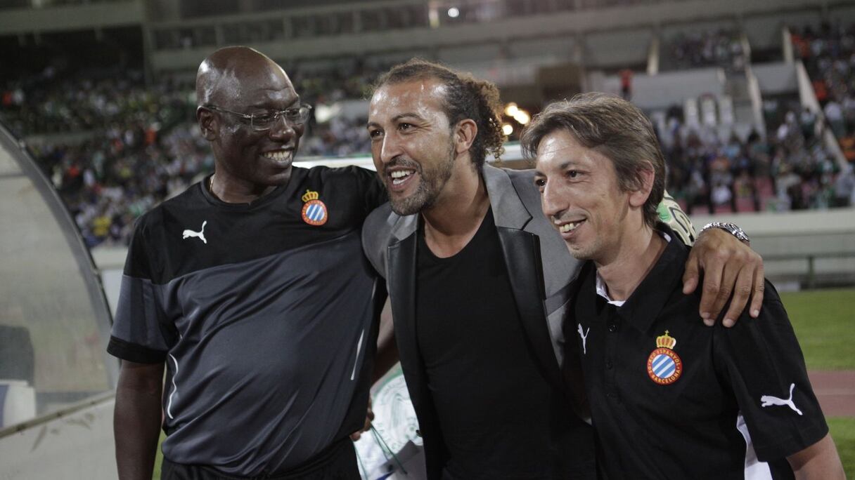 Un match traversé de beaux moments de complicité, aussi, comme celui qu'ont partagé Nkono et Mustapha Hajji.
