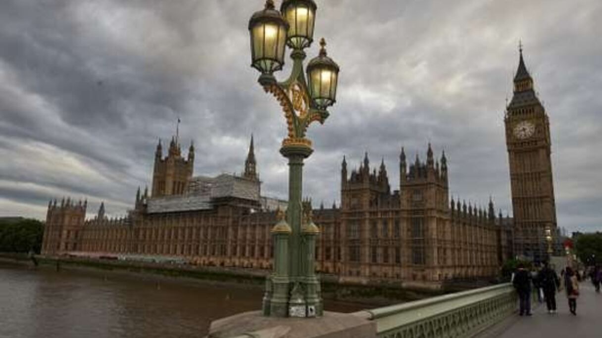 Westminster, le siège du Parlement britannique, à Londres.
