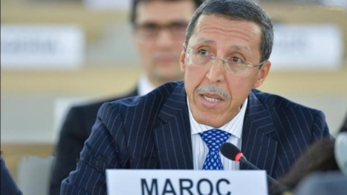 Omar Hilale, ambassadeur, représentant permanent du Maroc à l’ONU.
