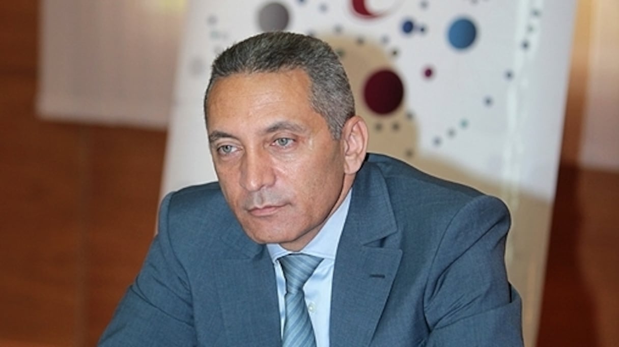 Moulay Hafid Elalamy, ministre de l'Industrie, de l'investissement, du commerce et de l'économie numérique. 
