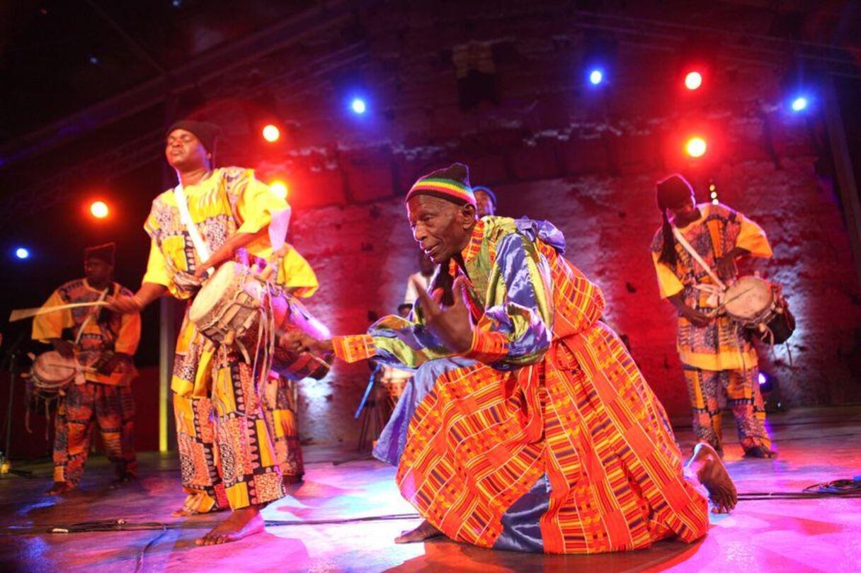 Et le maître du tambour, instrument auquel il a consacré toute sa vie, a encore une fois suscité l'émerveillement. 
