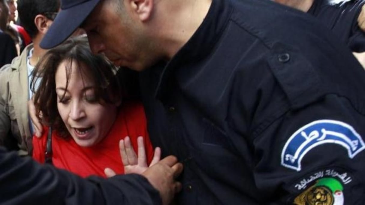 L'activiste Amira Bouraoui.
