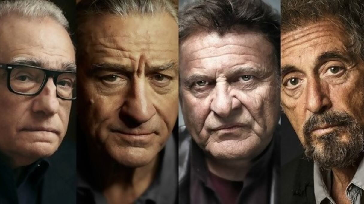 Photo montage. (De gauche à droite): Martin Scorsese, Robert de Niro, Joes Pesci et Al Pacino.
