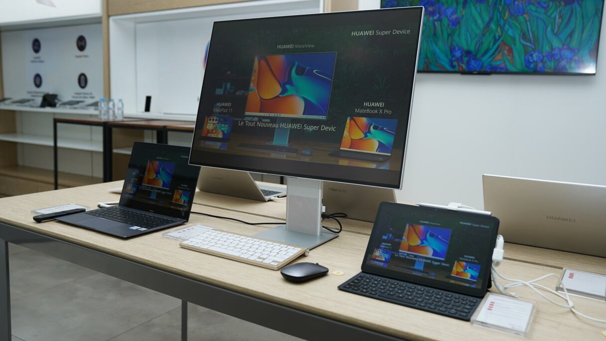 L’expérience Huawei Super Device permet de combiner plusieurs appareils Huawei.