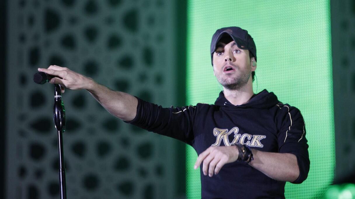 Le chanteur espagnol, Enrique Iglesias, a charmé le public de Mawazine
