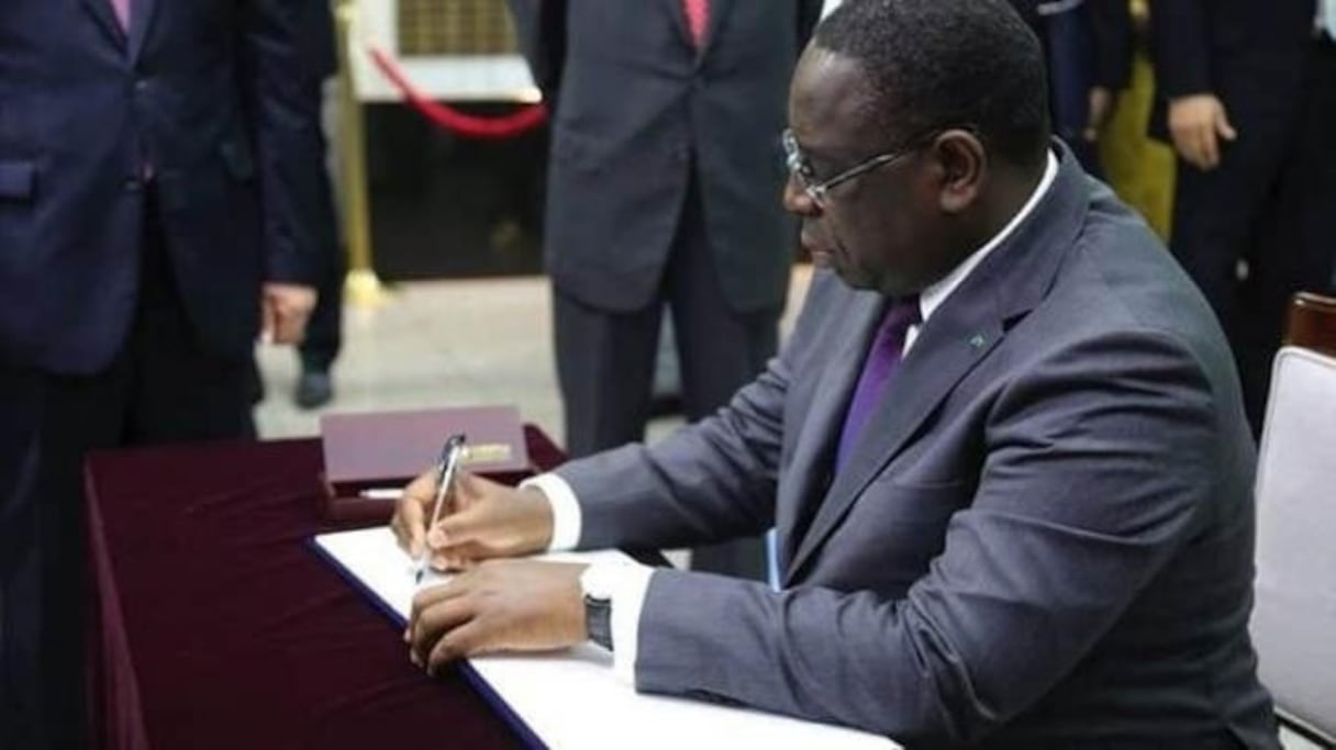 Le président de la République sénégalaise, Macky Sall.
