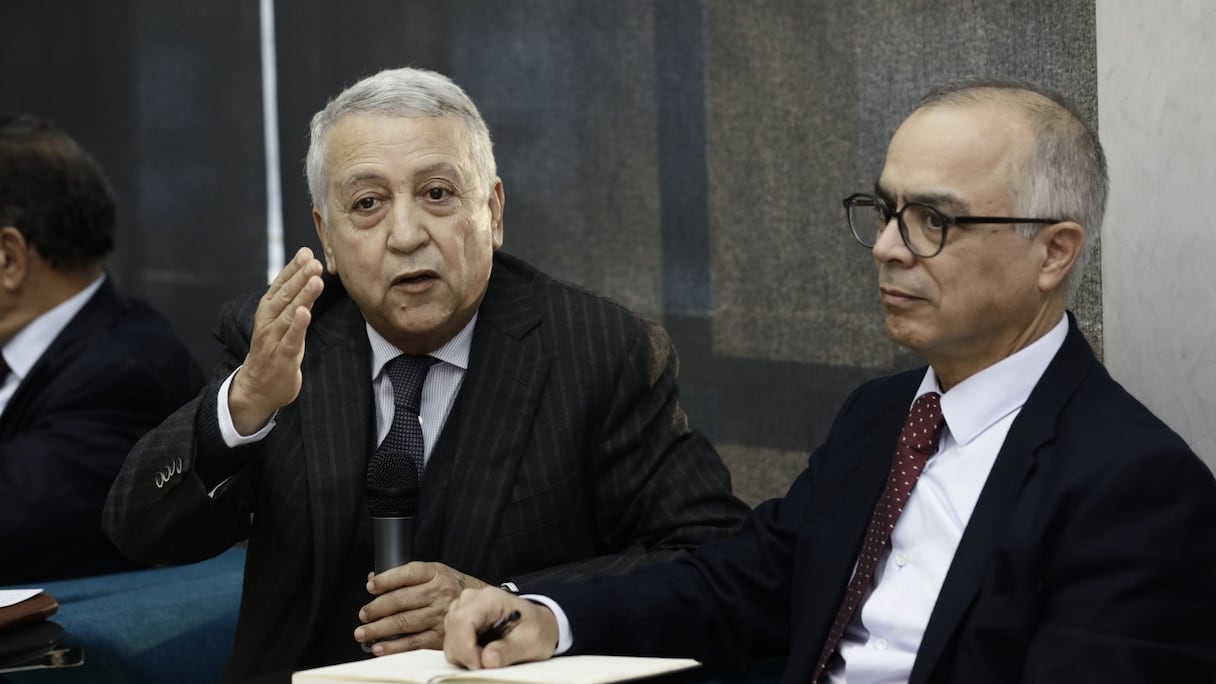 Mohamed Sajid et Chakib Benmoussa.
