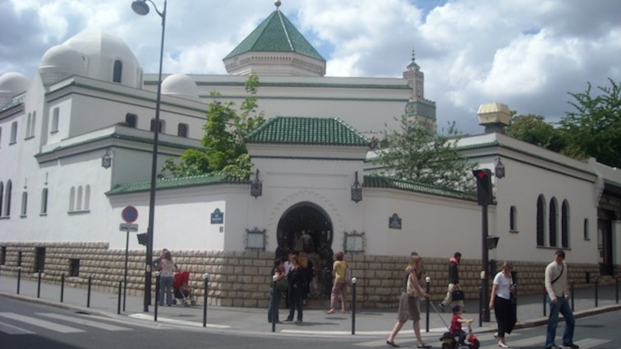 La grande mosquée de Paris.
