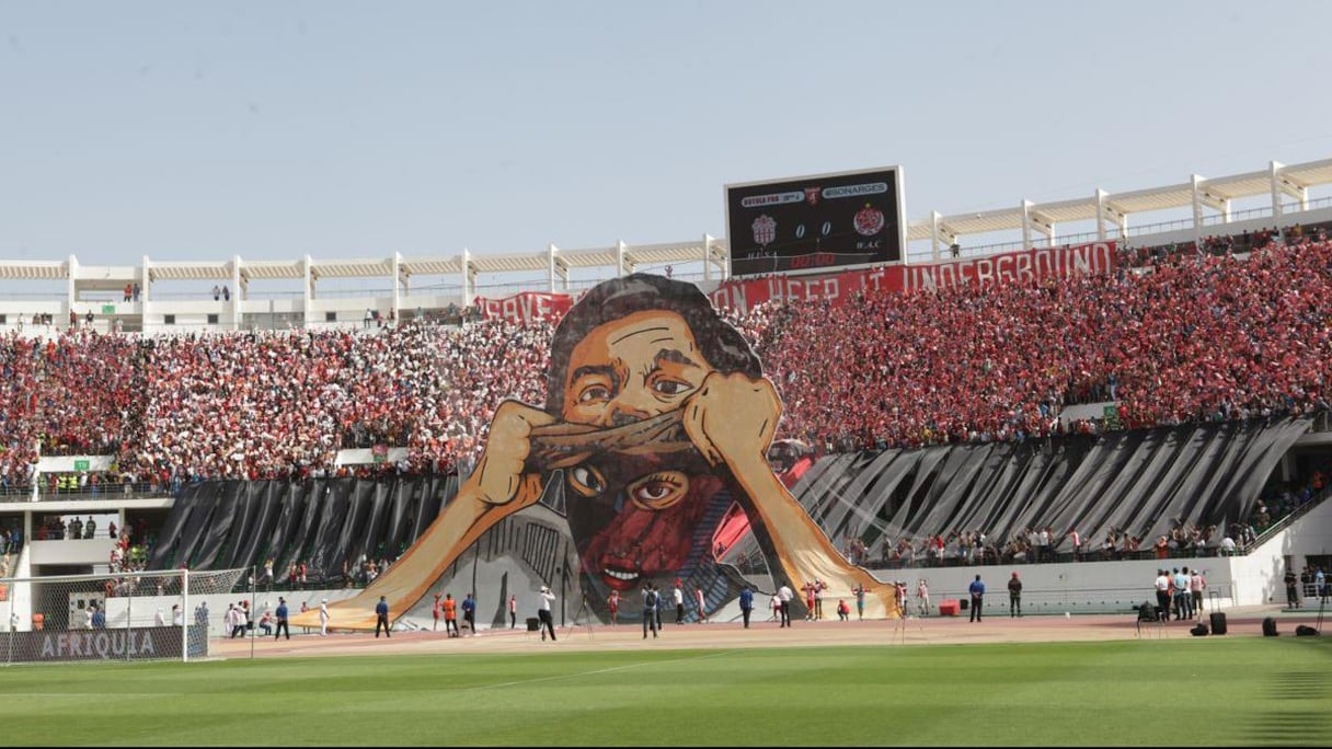 Encore un tifo de grande classe. Cette fois-ci pour l'HUSA. 
