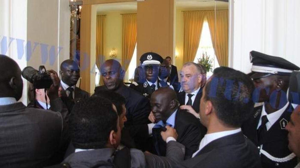 Un incident regrettable. 
