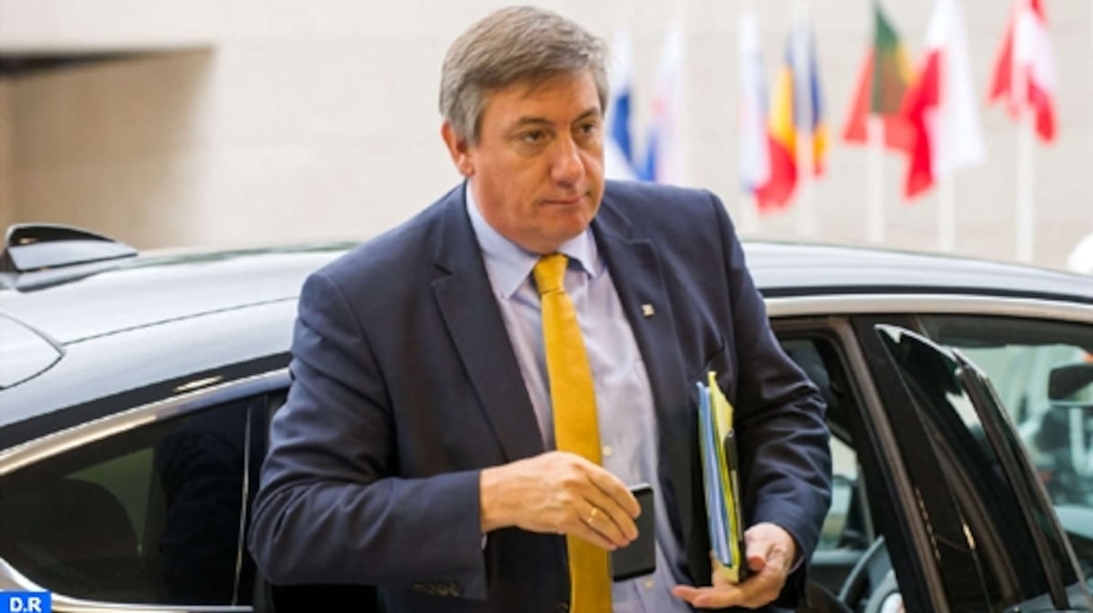 Jan Jambon, vice-Premier ministre et ministre de la Sécurité et de l'intérieur belge.
