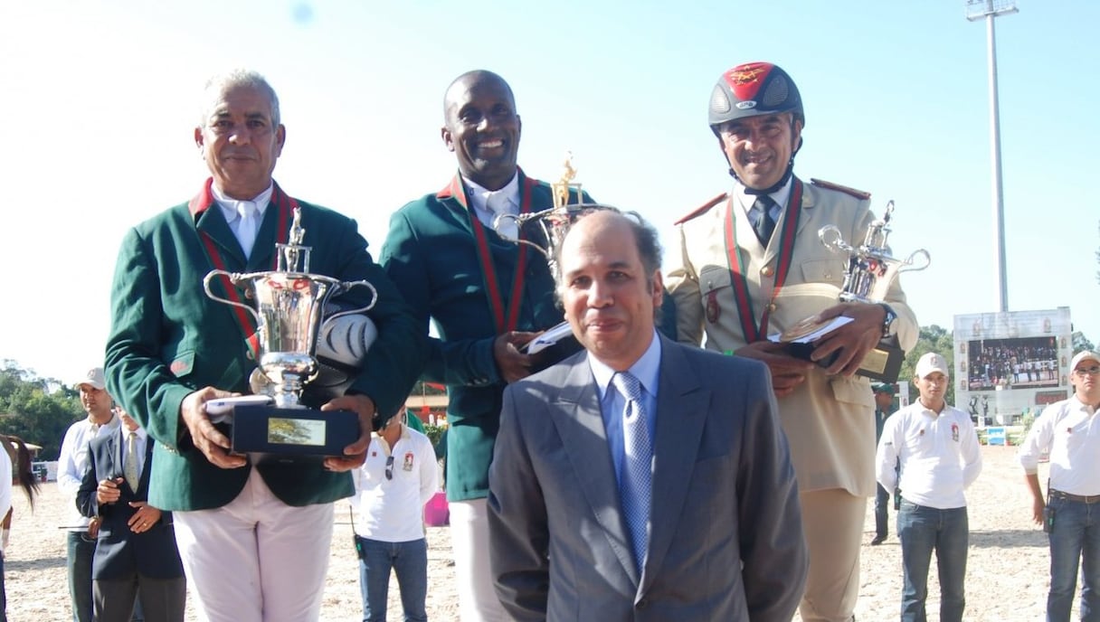 Abdelkebir Ouaddar (Cordanno Sitte Z) a décroché le Prix devant d’Ahmed Darrhar (Kilt Bessiere) et Hassan Jabri (Why Indoctro VDL).
