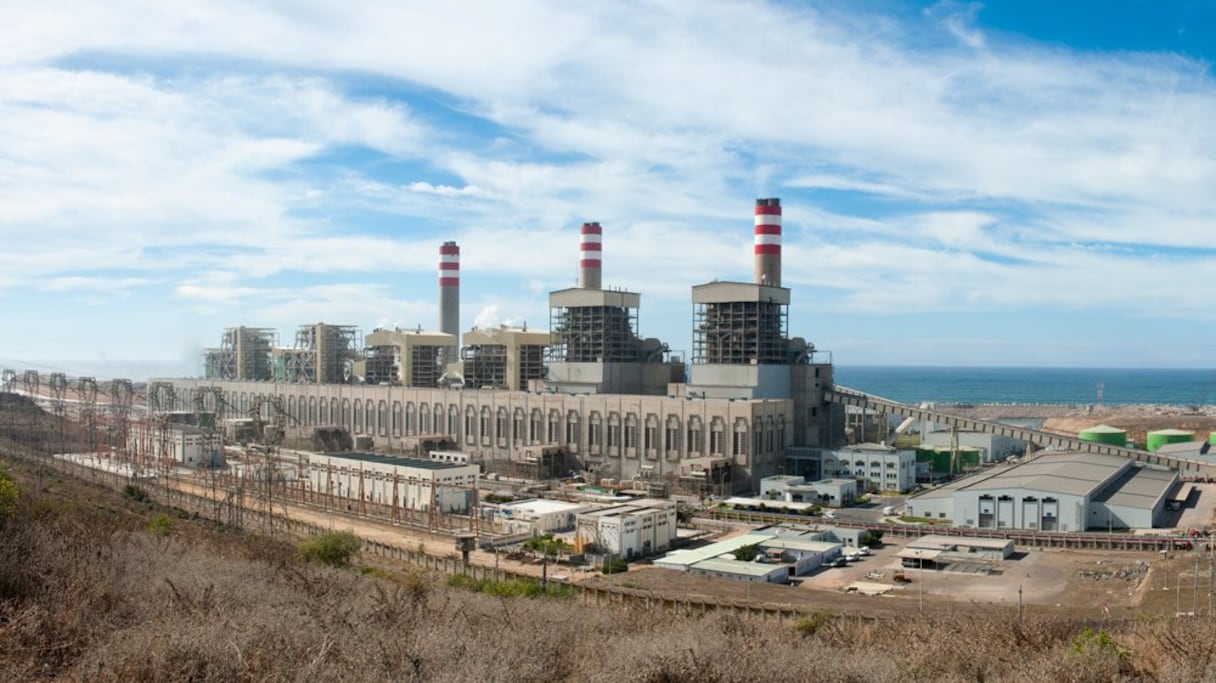 La Centrale Thermique de Jorf Lasfar, à 20 km d’El Jadida.
