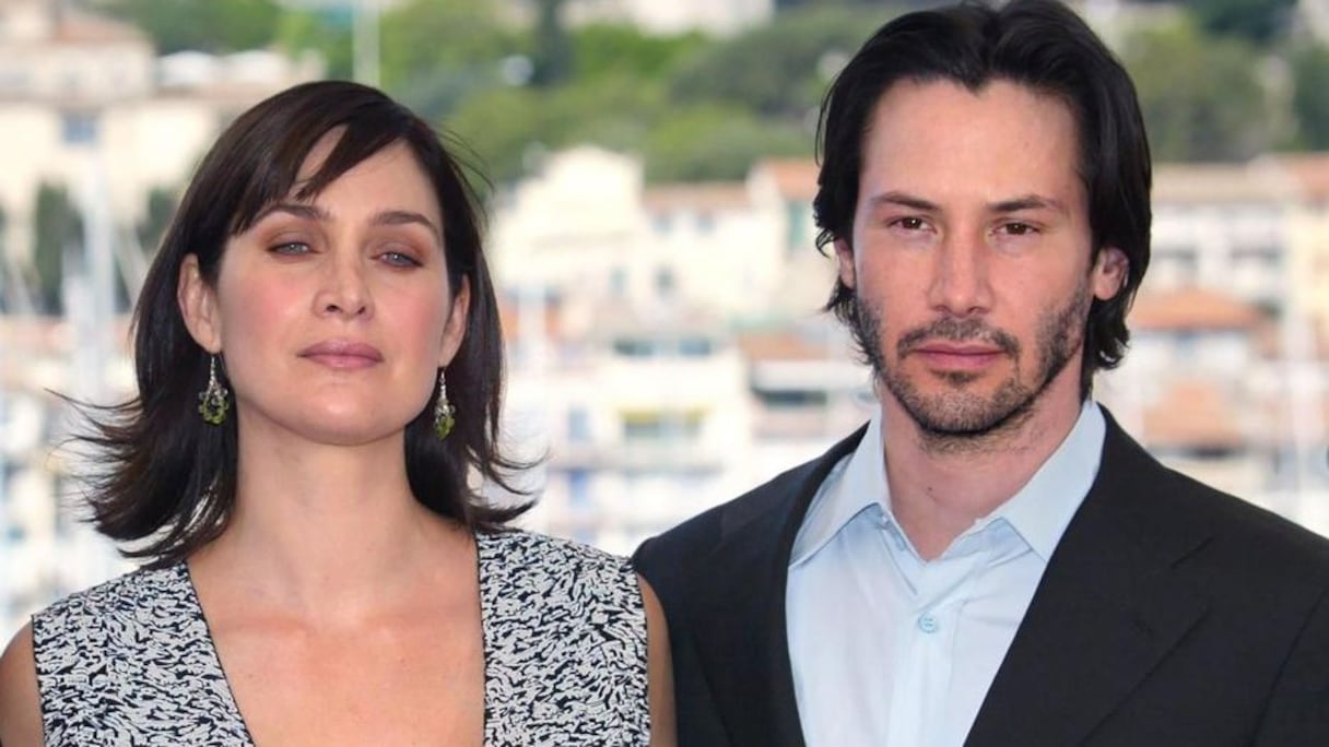 "Matrix 4" avec Keanu Reeves et Carrie-Anne Moss
