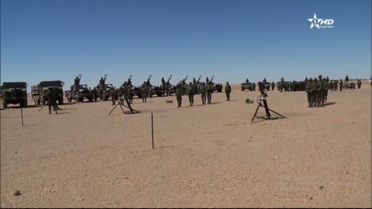 Unités mobiles hérissées d'armes lourdes.
