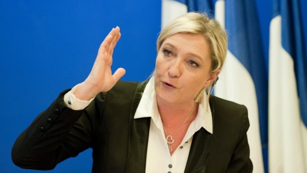 Marine Le Pen, présidente du Front national.
