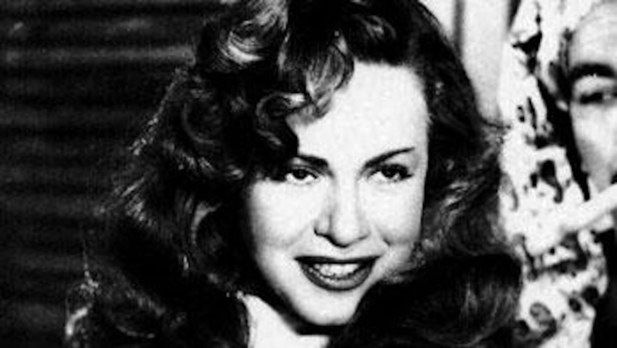 L'actrice Hind Rostom, surnommée la Marylin Monroe arabe.
