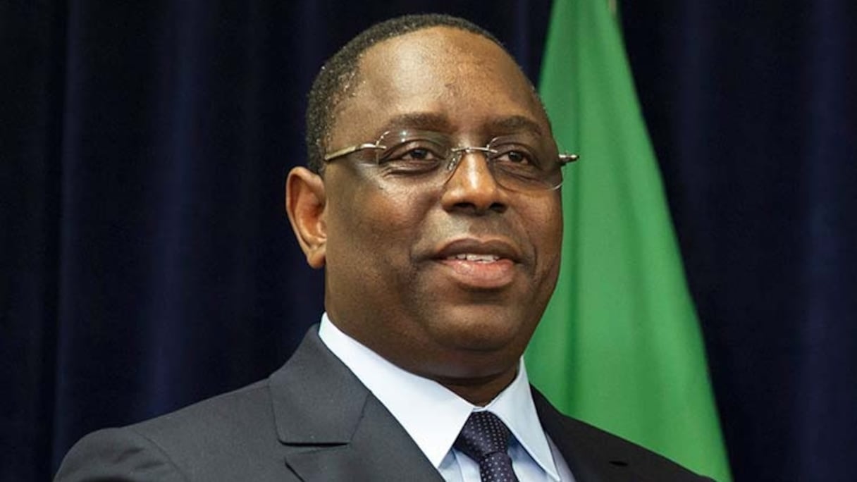 Macky Sall, président du Sénégal.
