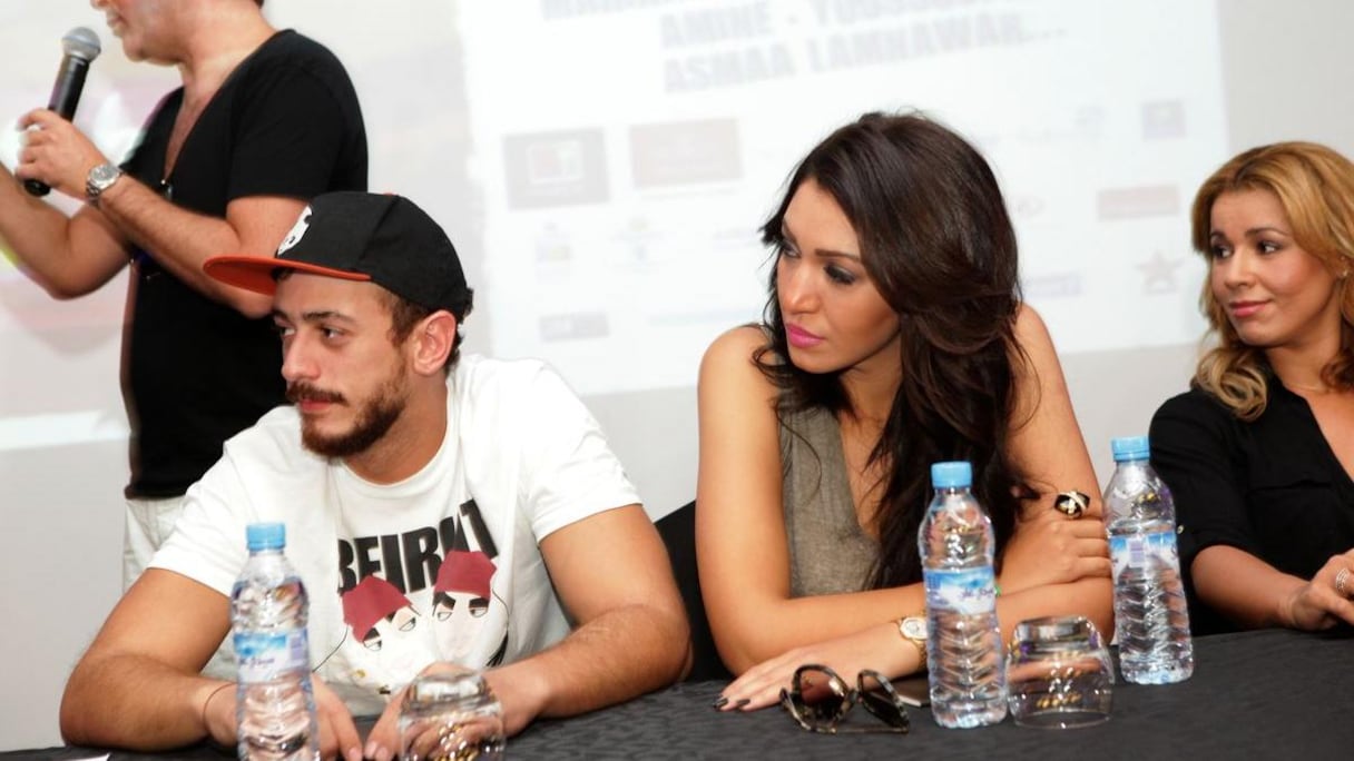 Saad Lamjarred, Asmaa Lamnawar et Chimène Badi 
