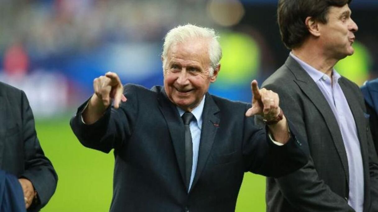 Michel Hidalgo, ancien sélectionneur de l'équipe de France.
