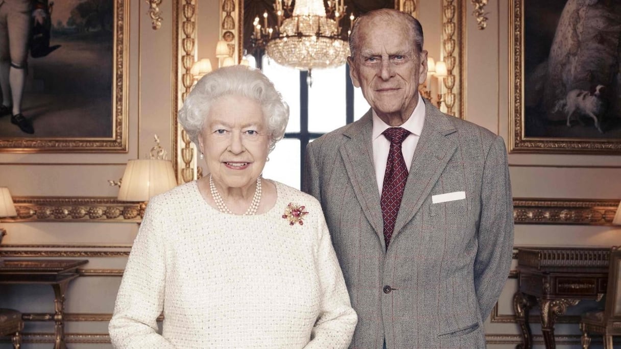 La reine Elizabeth II et son époux le prince Philippe.
