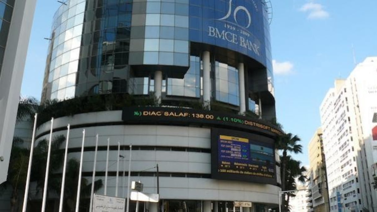 Le siège de BMCE Bank of Africa à Casablanca.
