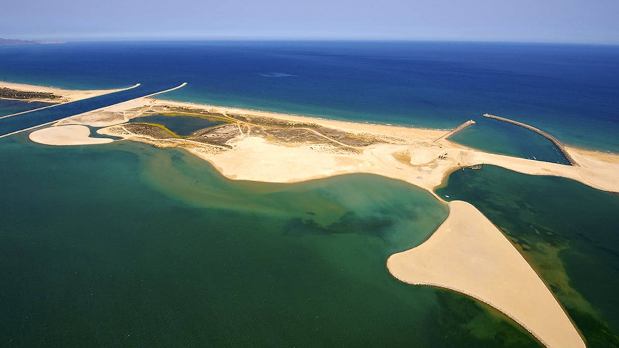 La lagune de Marchica à Nador.
