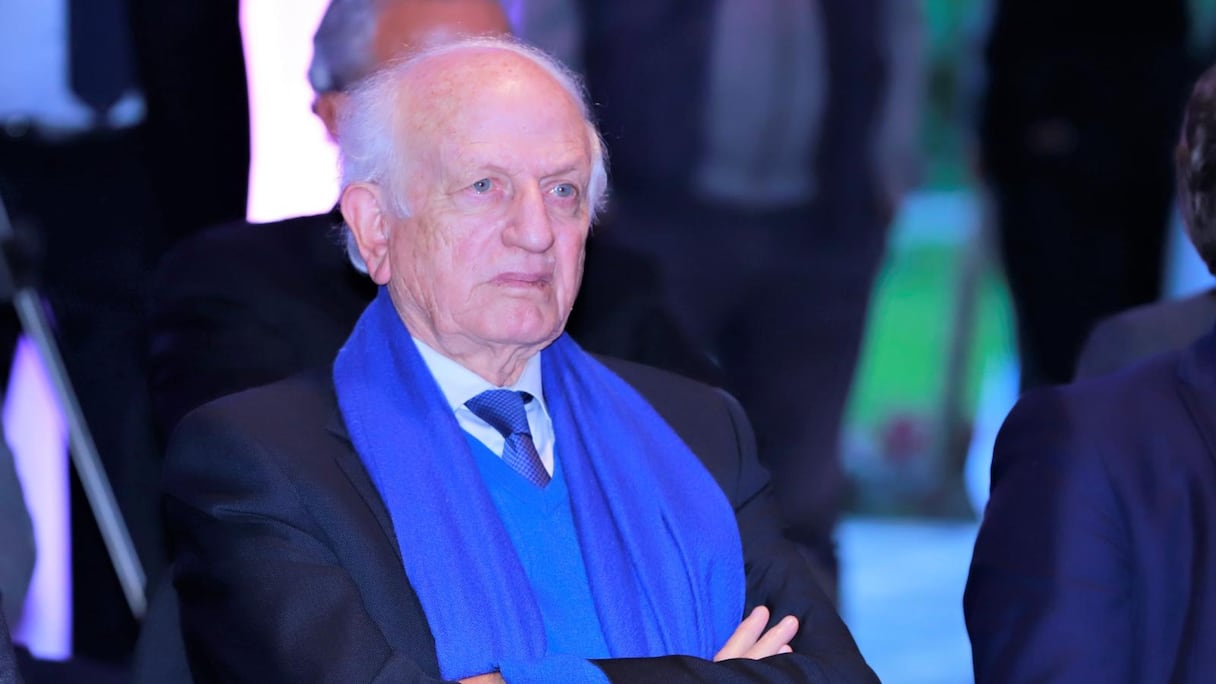 André Azoulay, conseiller du Roi, lors d’une conférence sur le nouveau modèle de développement, le 5 novembre 2021 à Rabat.
