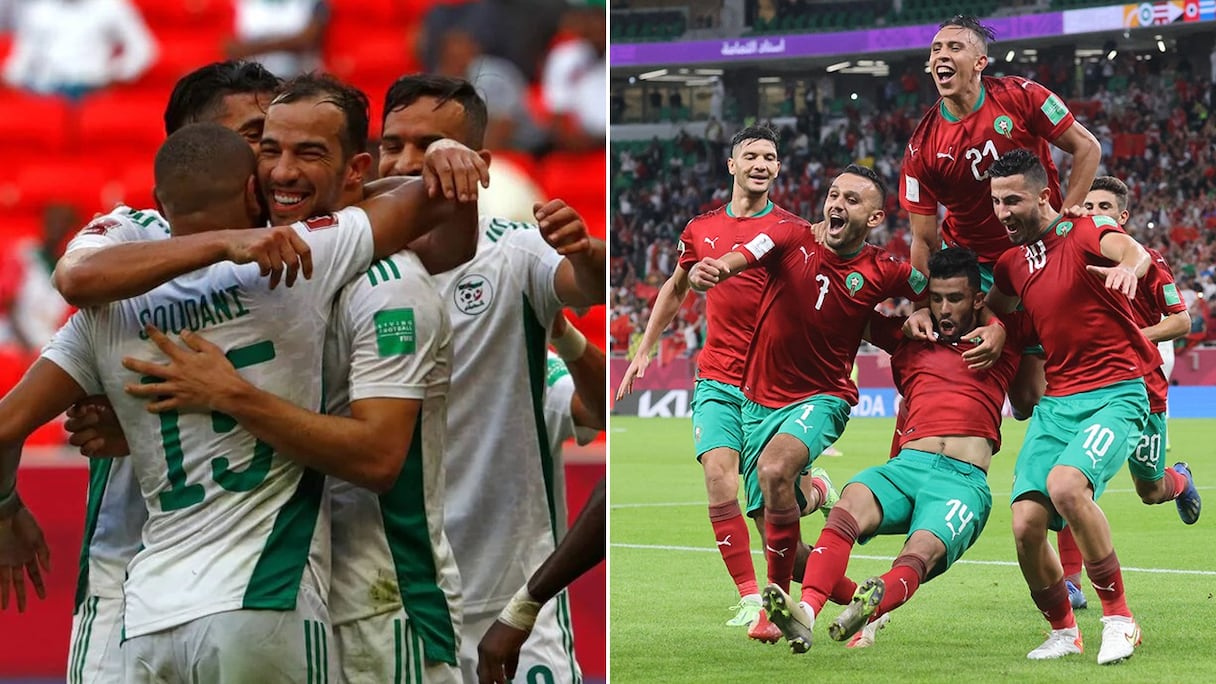 Maroc-Algérie, affiche des quarts de finale de la Coupe arabe des Nations.
